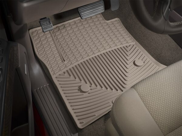 WeatherTech All Weather Floor Mats for Ford F-250, F-350 Super Duty (2017-2023) SUPERCAB/SUPERCREW - Front - Image 2