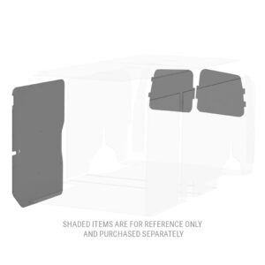 EconoLite Non-Insulated Door Liners for Chevy/GMC Express/Savana Cargo Vans - FLEET ONLY