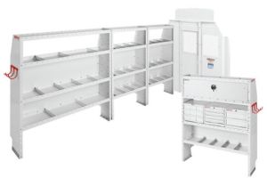 Equipment Packages 
Trade Specific equipment packages
work van shelving solutions