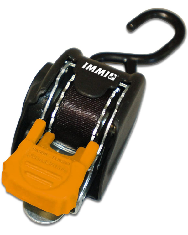 1″ CargoBuckle [Mini G3] Retractable Ratchet Tie-Downs (2 Pack) - Image 2