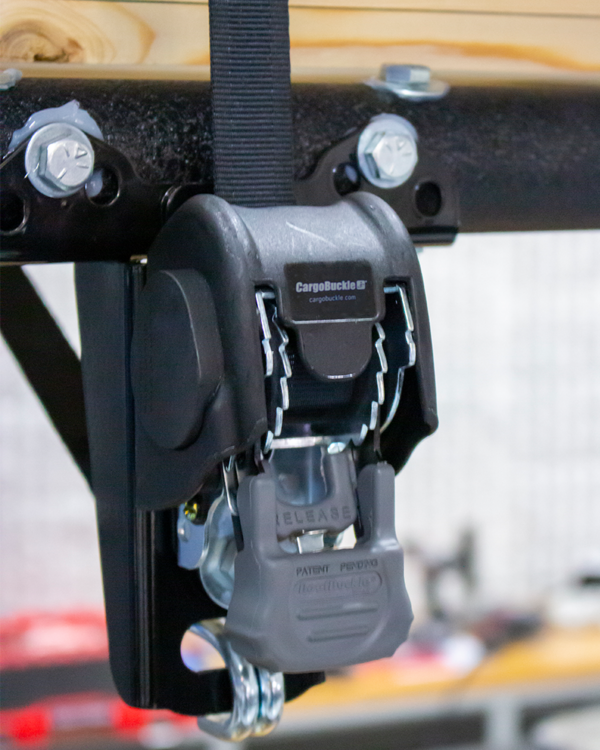 1" CargoBuckle Ladder Rack Tie-Down System (2 Pack) - Image 10