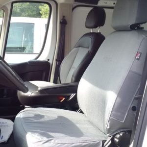 Front Bucket Seat Covers for RAM ProMaster Van (2014-2023) - Standard, Black
