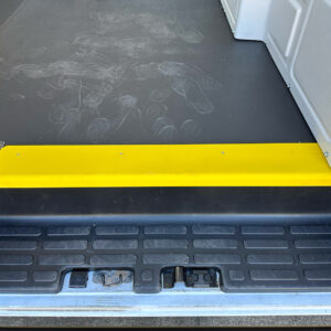 Steel Door Sills for GMC Savana & Chevrolet Express Cargo Vans - Yellow