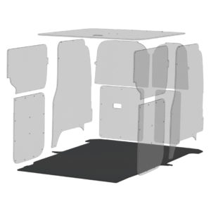StabiliGrip Rigid Floor for Chevrolet City Express Cargo Vans - 1 Piece