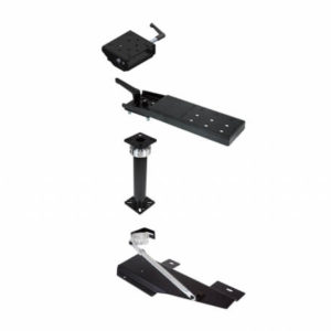 1997-2022 Ford E-Series Van Standard Pedestal Mount Package With Stability Support Arm