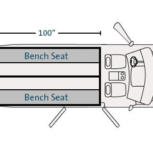 Prisoner Transport Insert For 2014-2022 Dodge Ram Promaster High Roof Standard Length 136″ WB Cargo Van
