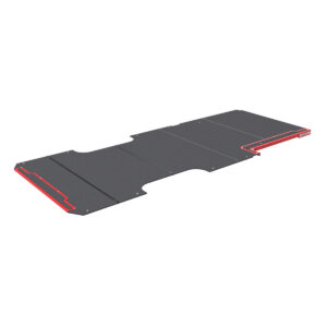 Weather Guard Rigid Flooring with Sills for Mercedes Sprinter Cargo Vans - 144-in WB