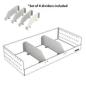 Rola-Case Shelf Bin Dividers (Set of 4)