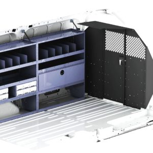 Masterack Electrical Shelving Package for Low Roof Vans