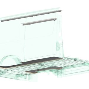 Rola-Case Floor & Roof Anchor Kit for Mercedes Sprinter - 144-in WB