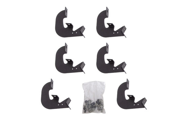 Dee Zee Running Board Hex Bracket Kit for Chevy/GMC Silverado/Sierra (2019-2023)