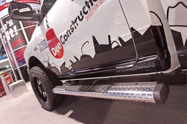Dee Zee Tubes - 6" Oval - Black Tread Aluminum - RegCab - Image 4