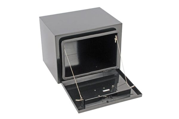 Dee Zee Tool Box - HD Underbed Black Steel - 24-in L x 18-in W x 18-in H - Image 2