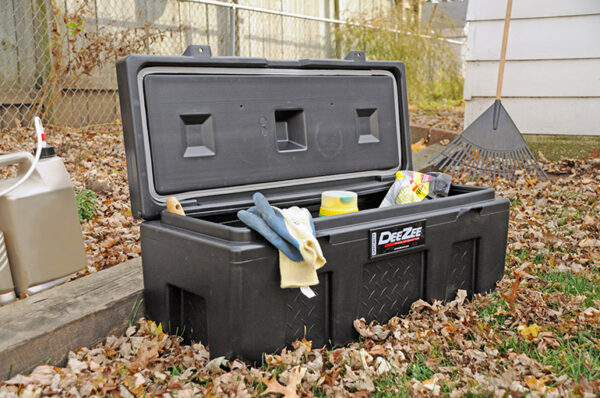 Dee Zee Poly Tool Box - Specialty Utility Chest - 35-in x 14-in x 13-in - 3.6 cu. ft. - Image 8
