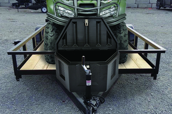 Dee Zee Poly Triangle Trailer Tool Box - 6 cu. ft. - Image 10
