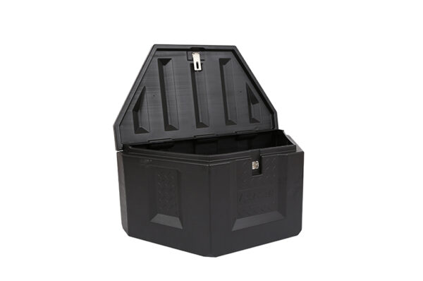 Dee Zee Poly Triangle Trailer Tool Box - 6 cu. ft. - Image 4