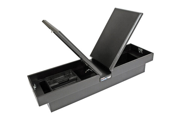 Dee Zee Crossover Tool Box - HARDware Series - 70-in - Gull Wing - Black - Image 2