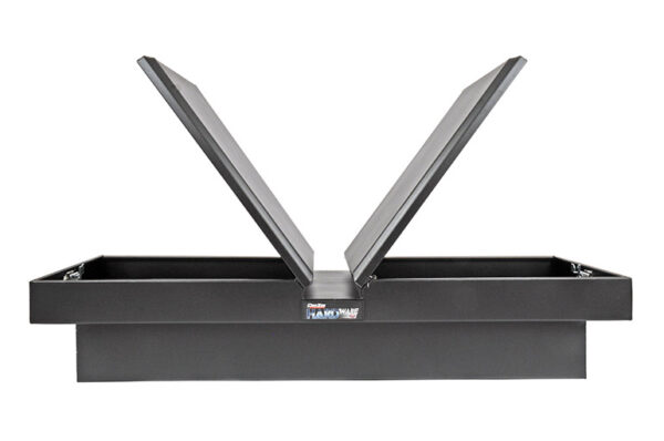 Dee Zee Crossover Tool Box - HARDware Series - 70-in - Gull Wing - Black - Image 4