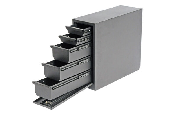 Dee Zee Tool Box - Wheel Well Box With Drawers (Steel)