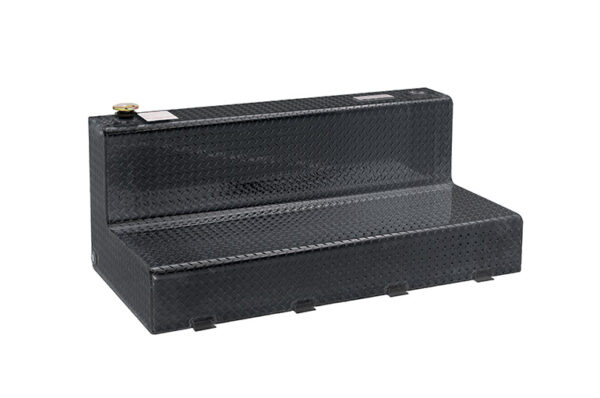 Dee Zee Tanks - Auxiliary L-Shape Black Tread Aluminum