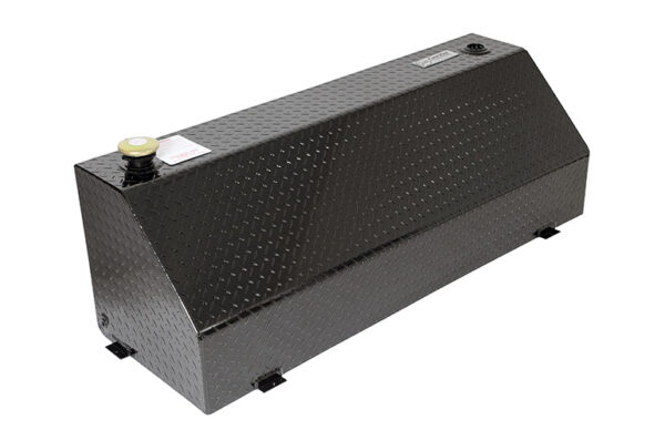Dee Zee Tanks - Wedge Rectangle Black Tread Aluminum