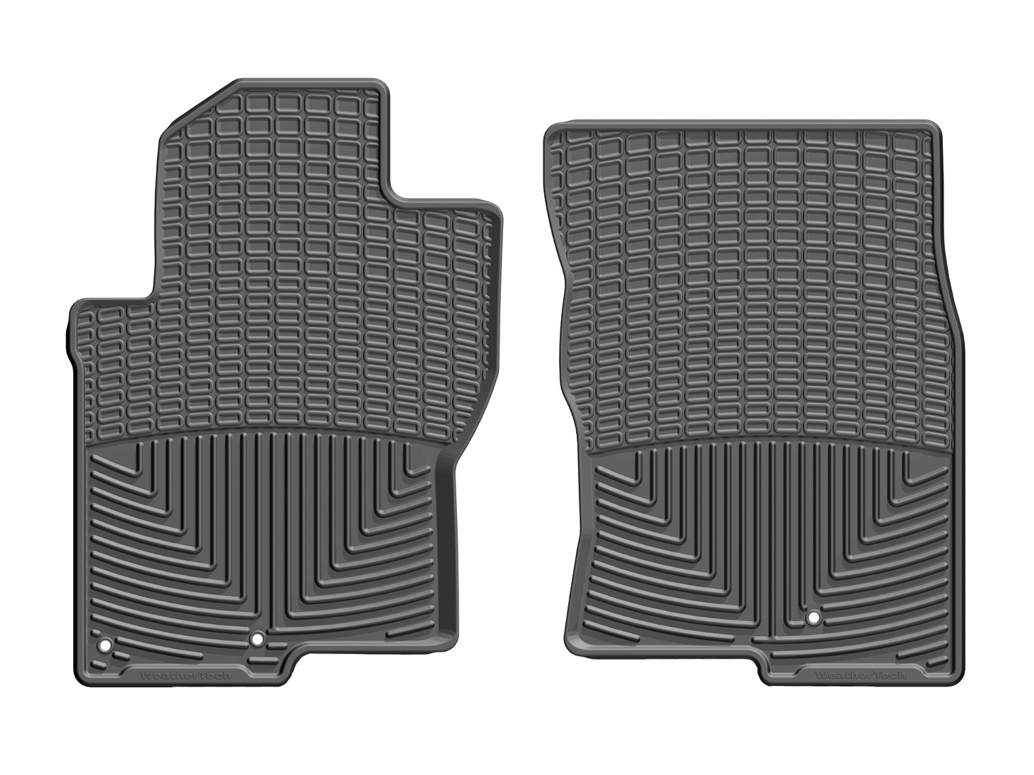 WeatherTech All Weather Floor Mats for Nissan Frontier 2011 2021 Front Upfit Supply