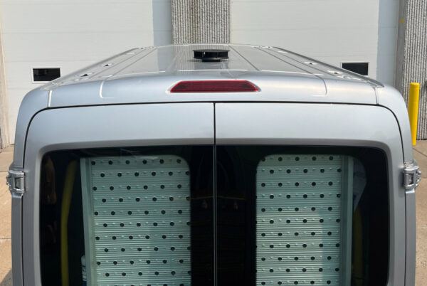 Slim-Matic Aerator/Ventilator Cargo Van Roof Vent - Round Shutter - Image 7