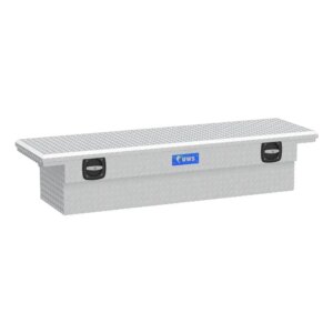 UWS Bright Aluminum 69" Secure Lock Crossover Box With Low Profile
