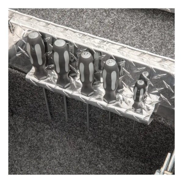 UWS Crossover Tool Box - 63-in - Low Profile Lid - Angled - Secure Lock - Image 8