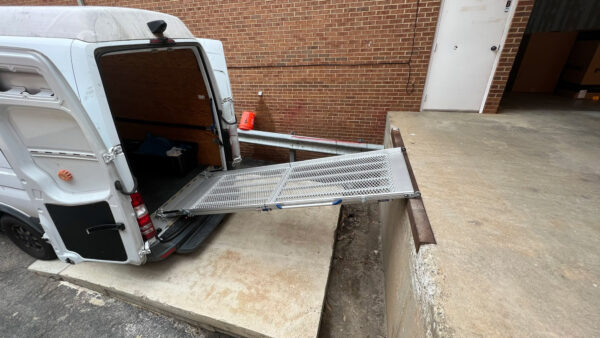 FEAL IRV 36" Wide Bi-Fold Cargo Van Ramp - Image 4