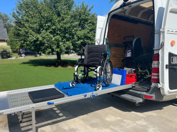 FEAL IRV 36" Wide Bi-Fold Cargo Van Ramp - Image 5