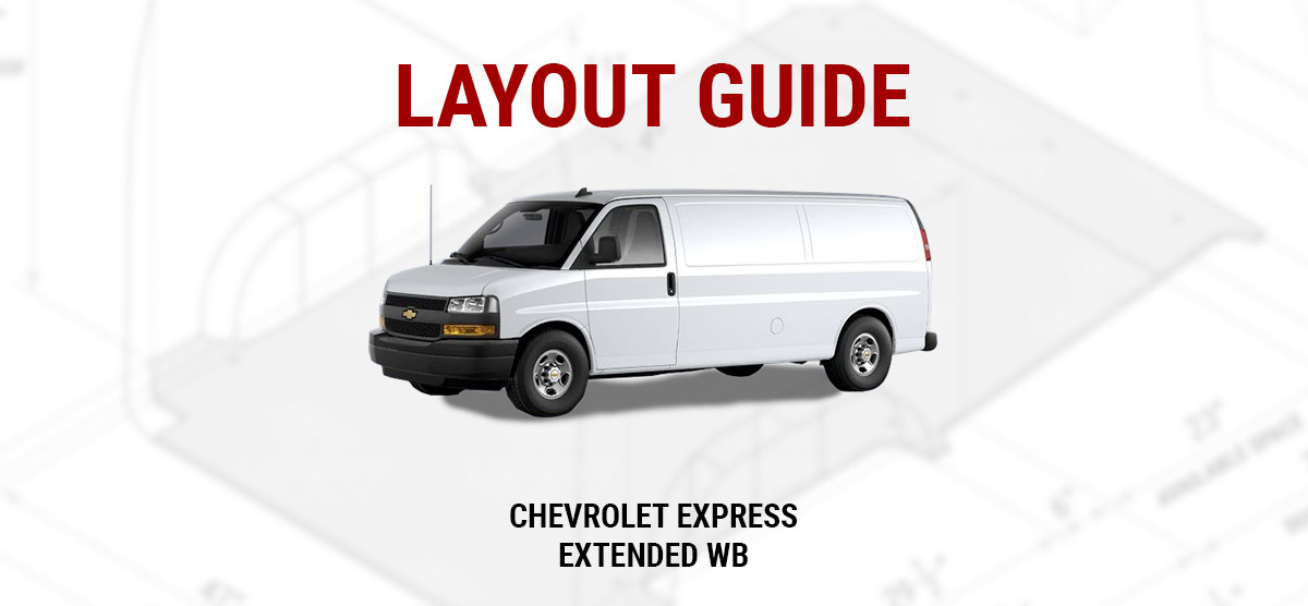 Chevrolet/GMC Express/Savana (Extended WB) Interior Cargo Measurements -  Upfit Supply