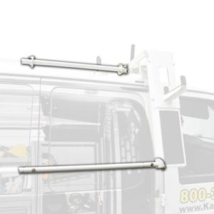Drop Down Ladder Racks - 24" Extender To Carry Long Heavy Extension Ladders