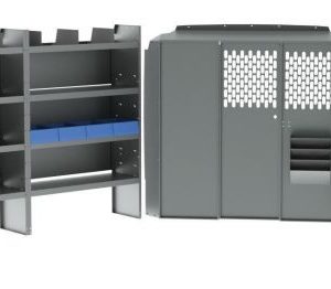 HVAC Shelving Package for Mercedes Sprinter - 144-in WB - Std Roof