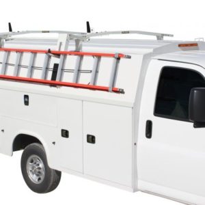 Drop Down Ladder Rack - Steel - Covered Service Body - High Roof - 47993