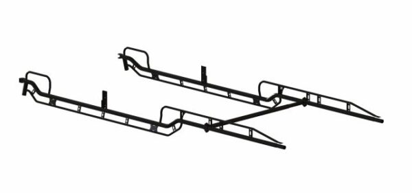 Holman The Pro Rack Side Channel Kit - Forklift Loadable - 9-ft Body, Extended Cab/11-ft Body, Single Cab