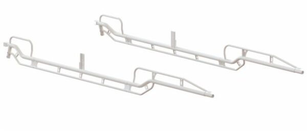Holman The Pro Rack Side Channel Kit - Forklift Loadable, 9-ft Body, Single Cab, White