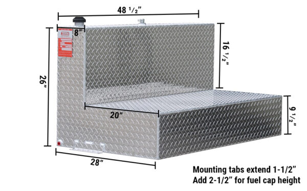 ATI 80 Gallon Auxiliary Tank - Image 2